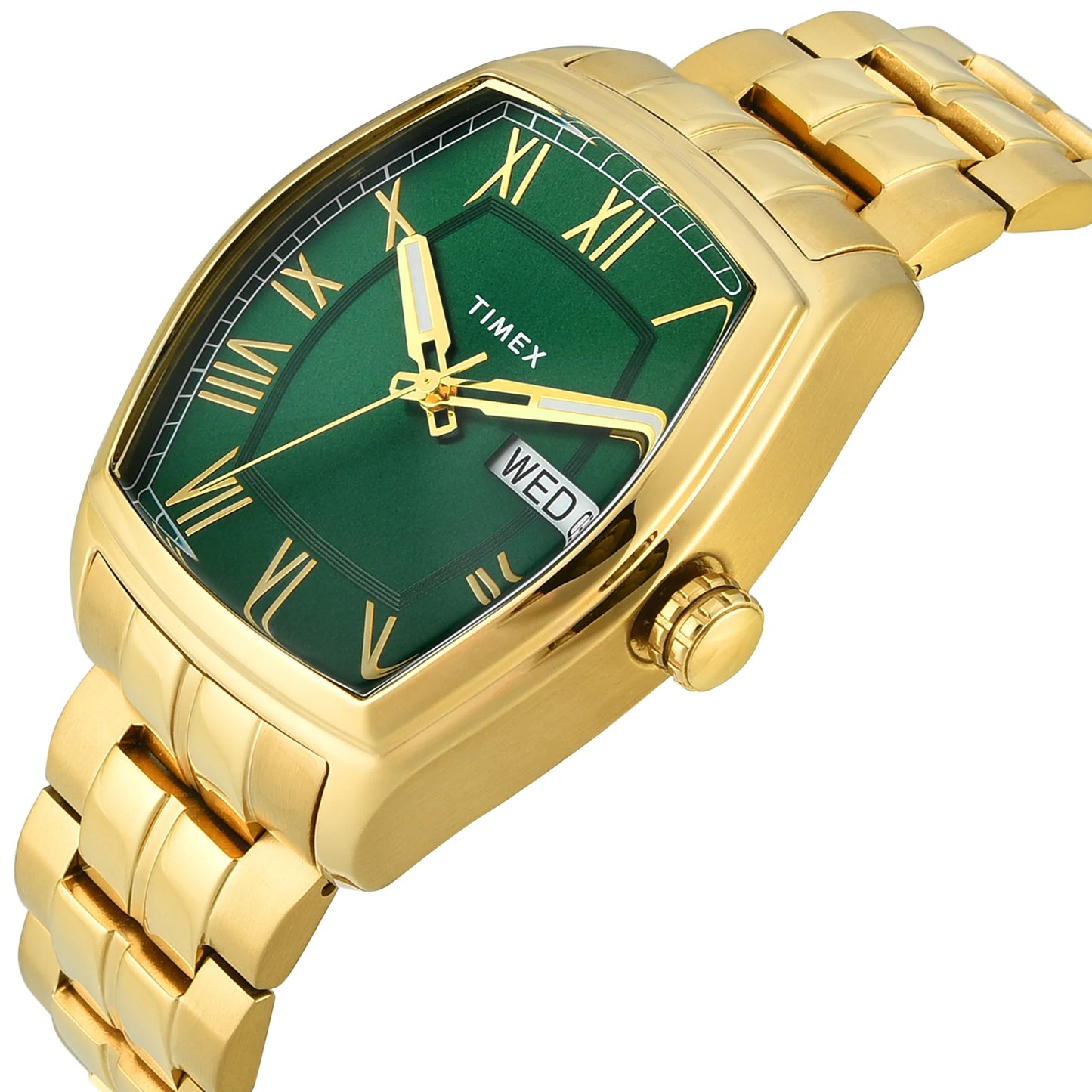 TIMEX Green Tonneau Dial Analog Men's Watch - TWEG25905