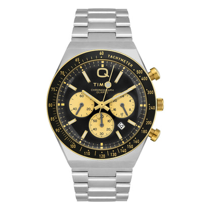 TIMEX Q Diver Inspired Black Round Dial Analog Men's Watch - TWEG26404