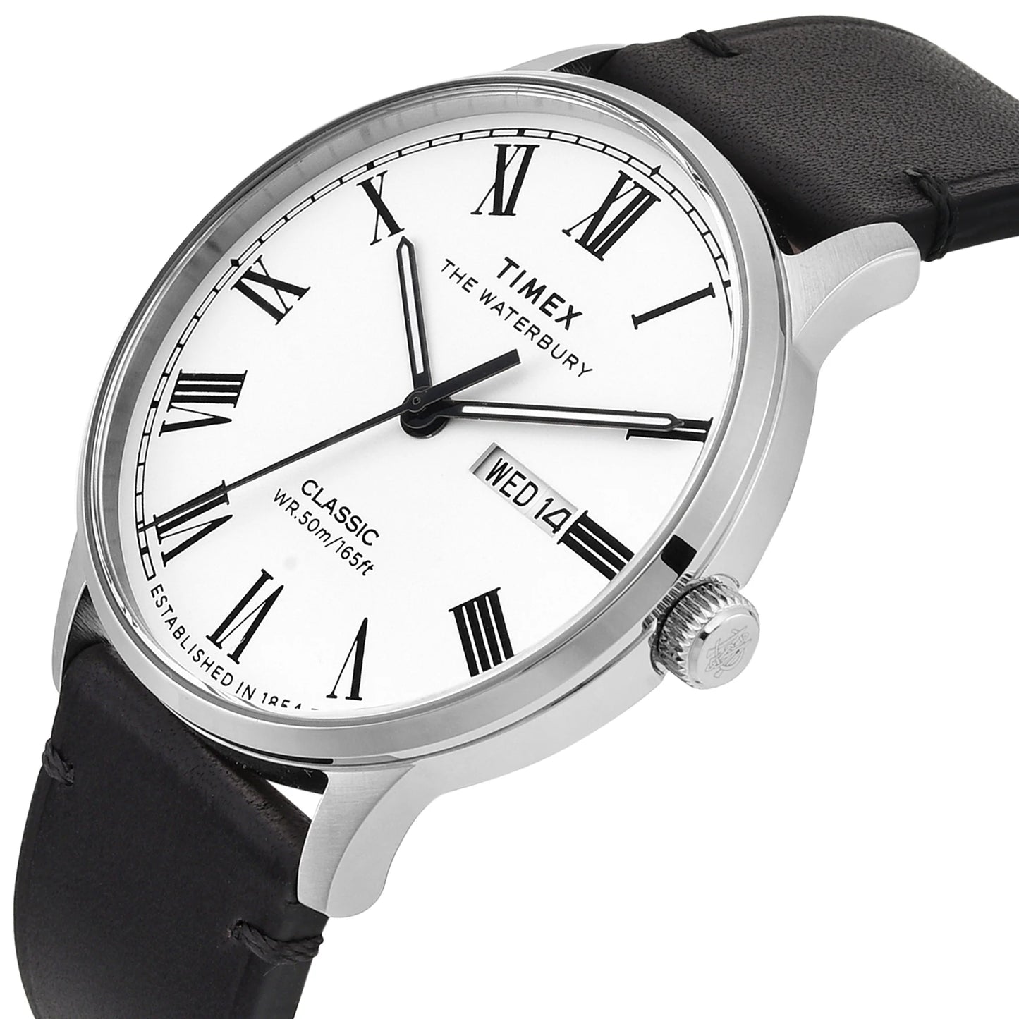 TIMEX WATERBURY White Round Dial Analog Men's Watch - TWEG26503