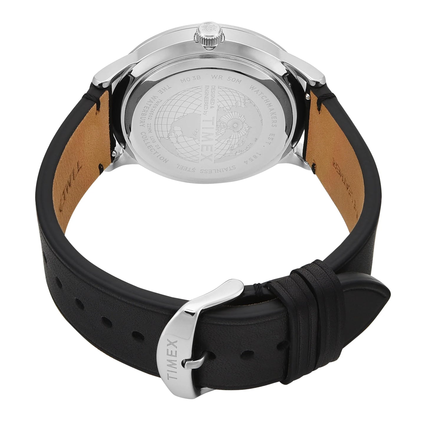 TIMEX WATERBURY White Round Dial Analog Men's Watch - TWEG26503
