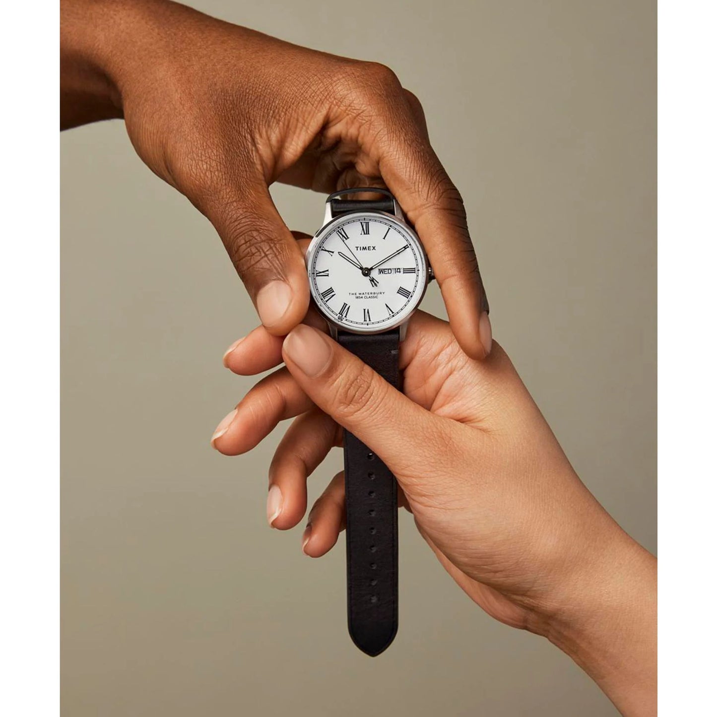 TIMEX WATERBURY White Round Dial Analog Men's Watch - TWEG26503