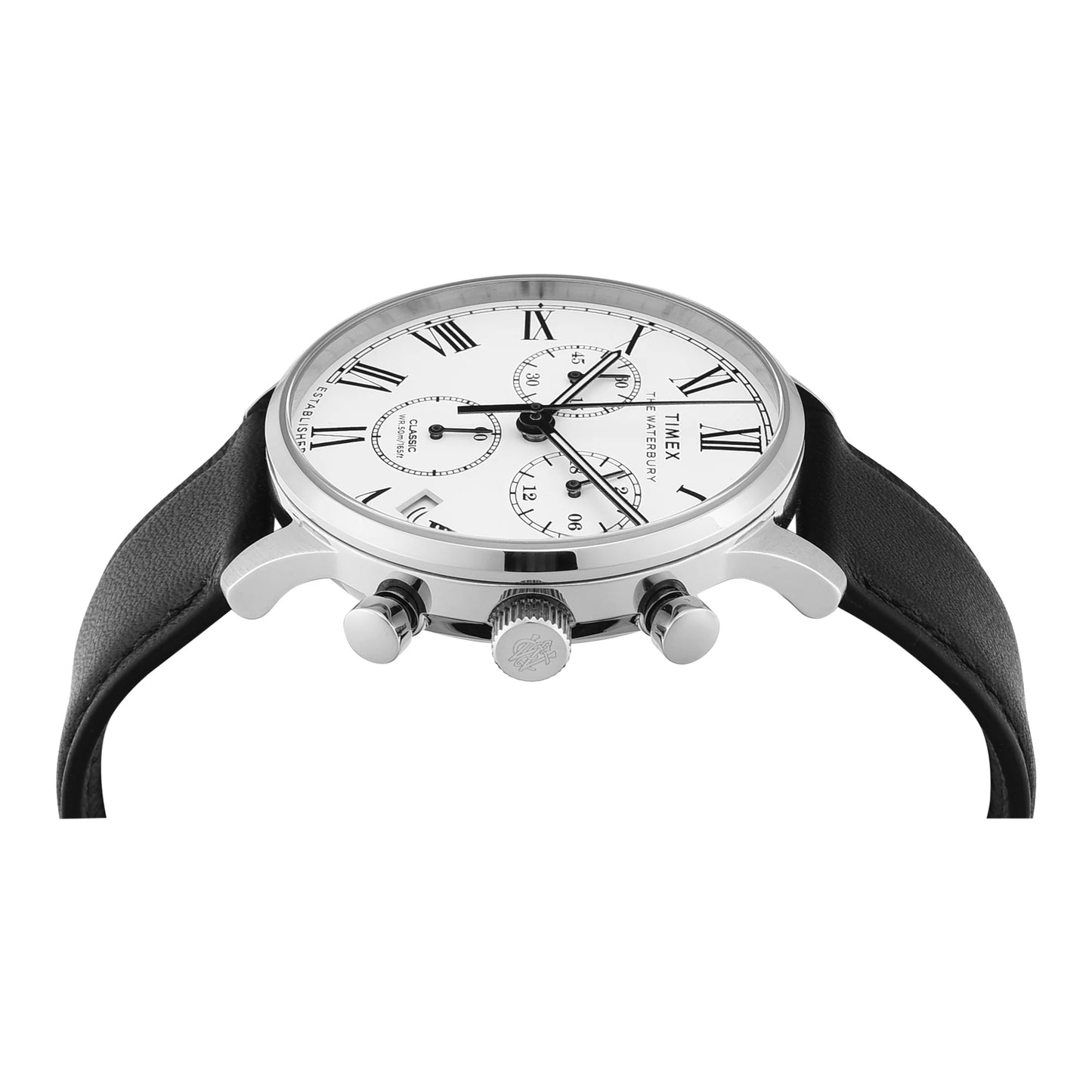 TIMEX WATERBURY White Round Dial Analog Men's Watch - TWEG26600