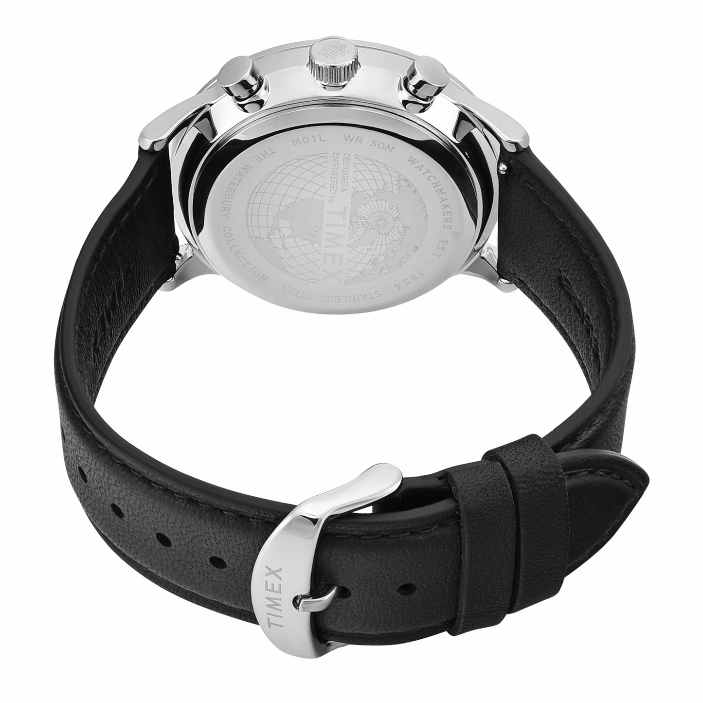 TIMEX WATERBURY White Round Dial Analog Men's Watch - TWEG26600