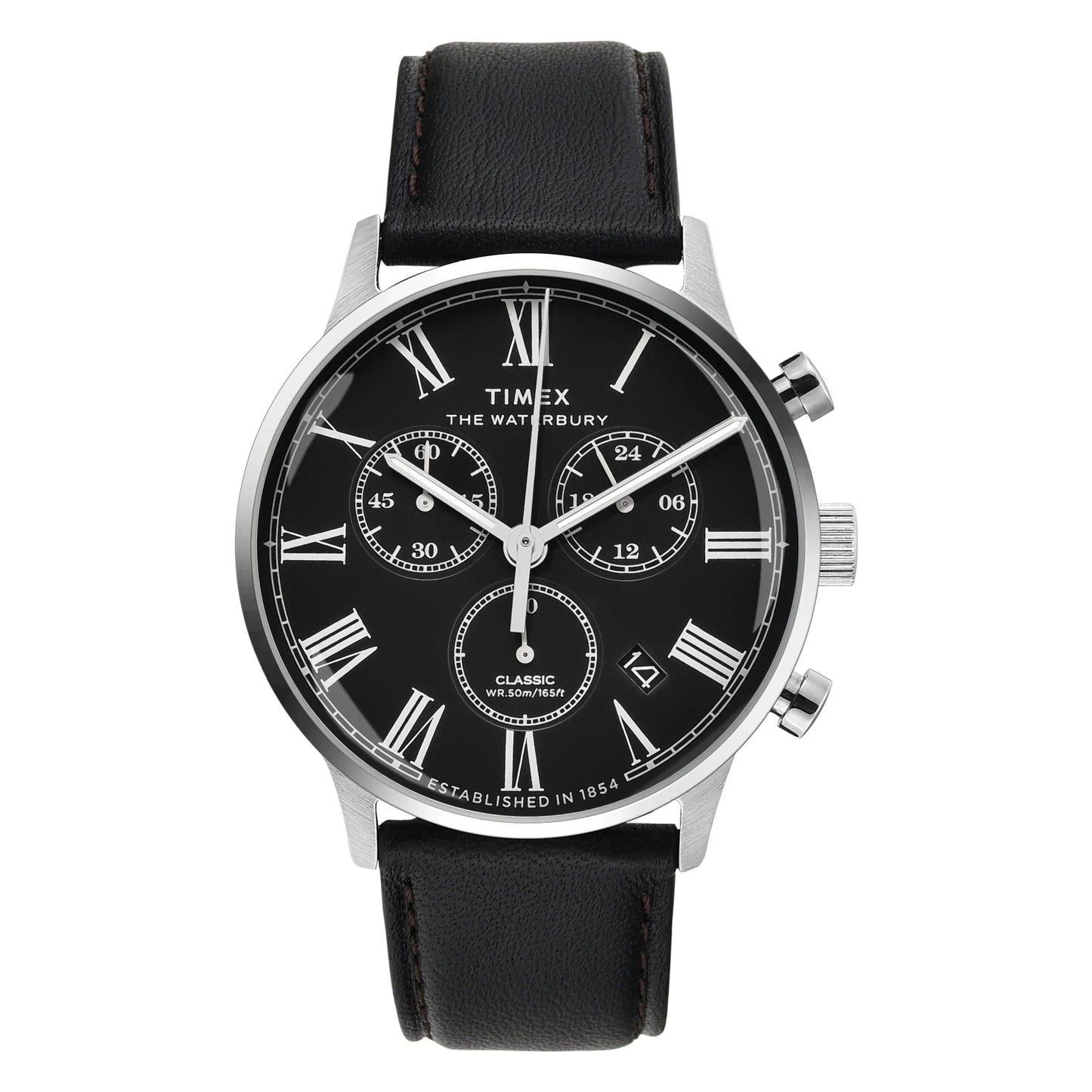 TIMEX Waterbury Classic White Round Dial Analog Men's Watch - TWEG26602