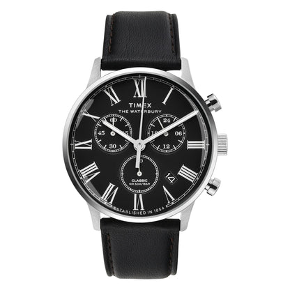 TIMEX Waterbury Classic White Round Dial Analog Men's Watch - TWEG26602