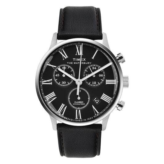TIMEX Waterbury Classic White Round Dial Analog Men's Watch - TWEG26602