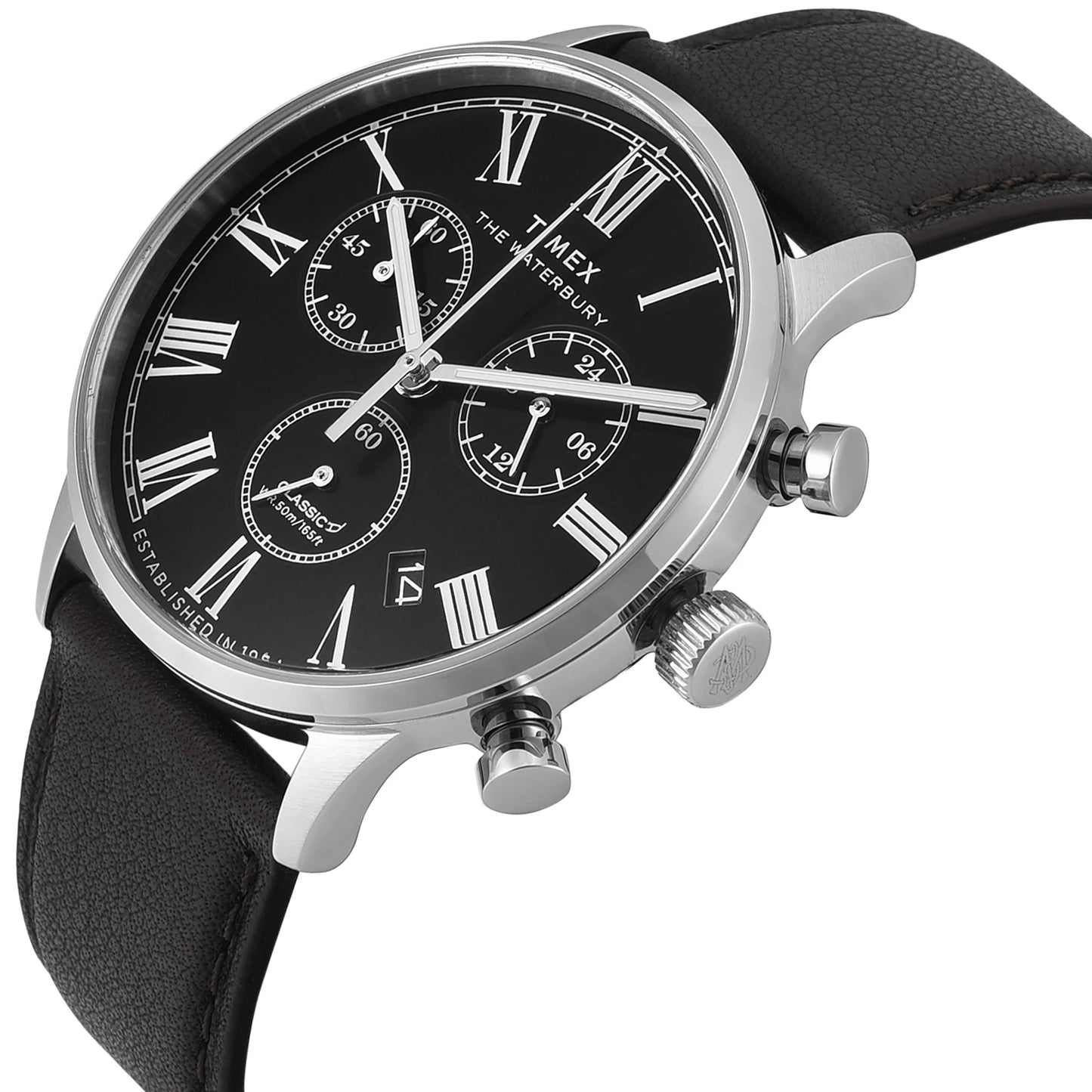 TIMEX Waterbury Classic White Round Dial Analog Men's Watch - TWEG26602