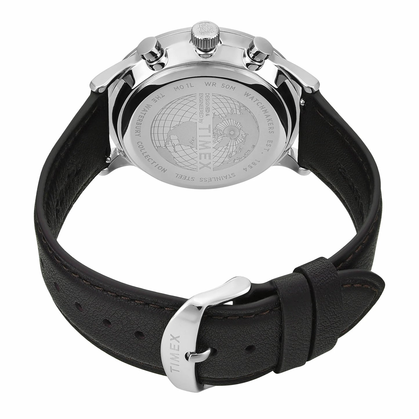 TIMEX Waterbury Classic White Round Dial Analog Men's Watch - TWEG26602