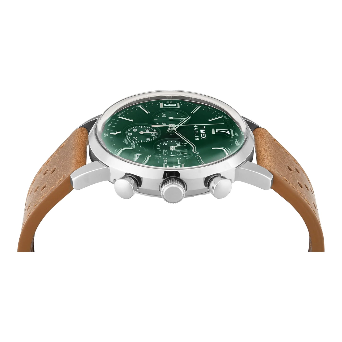 TIMEX MARLIN Green Round Dial Analog Men's Watch - TWEG26702