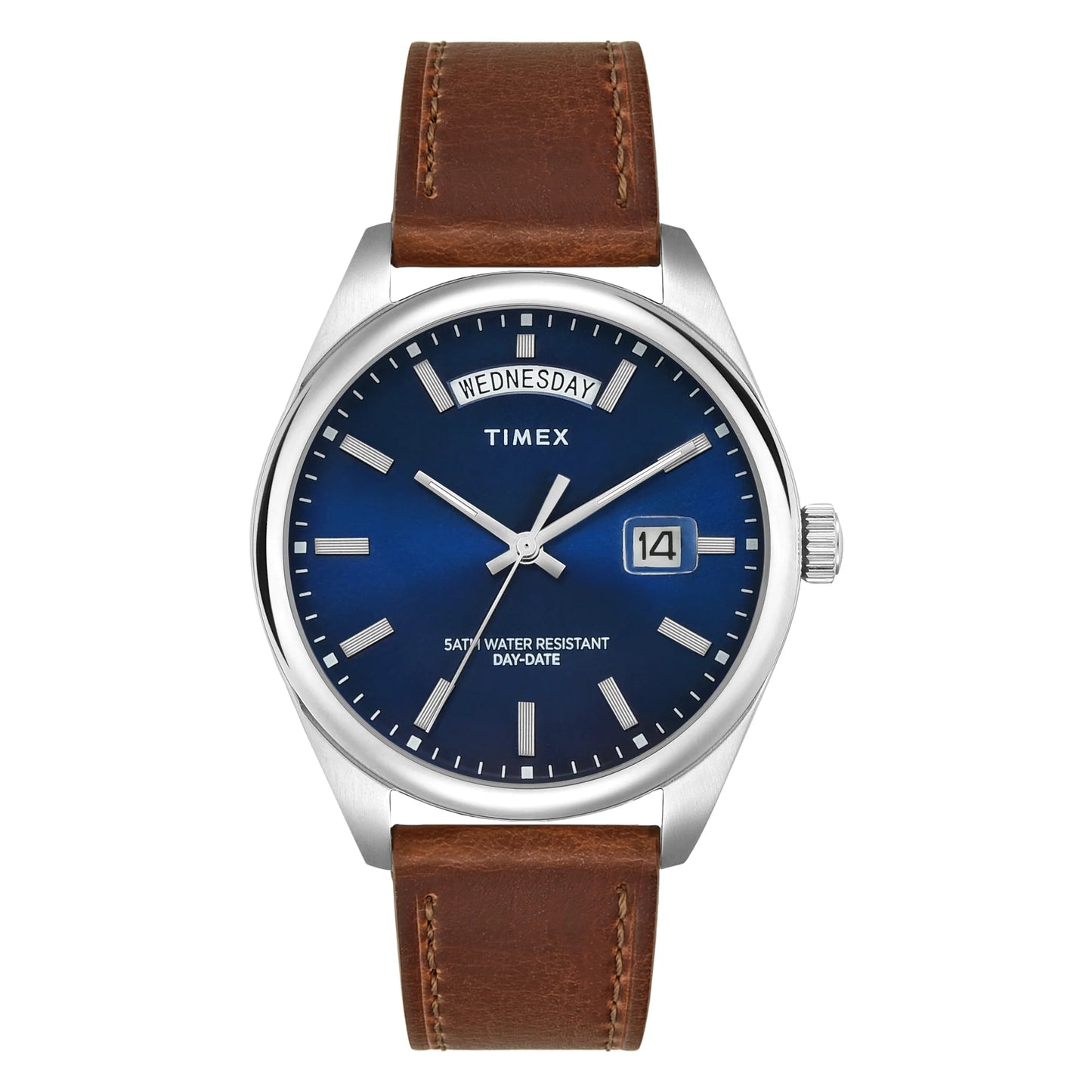 TIMEX Trend Legacy Blue Round Dial Analog Men's Watch - TWEG27105