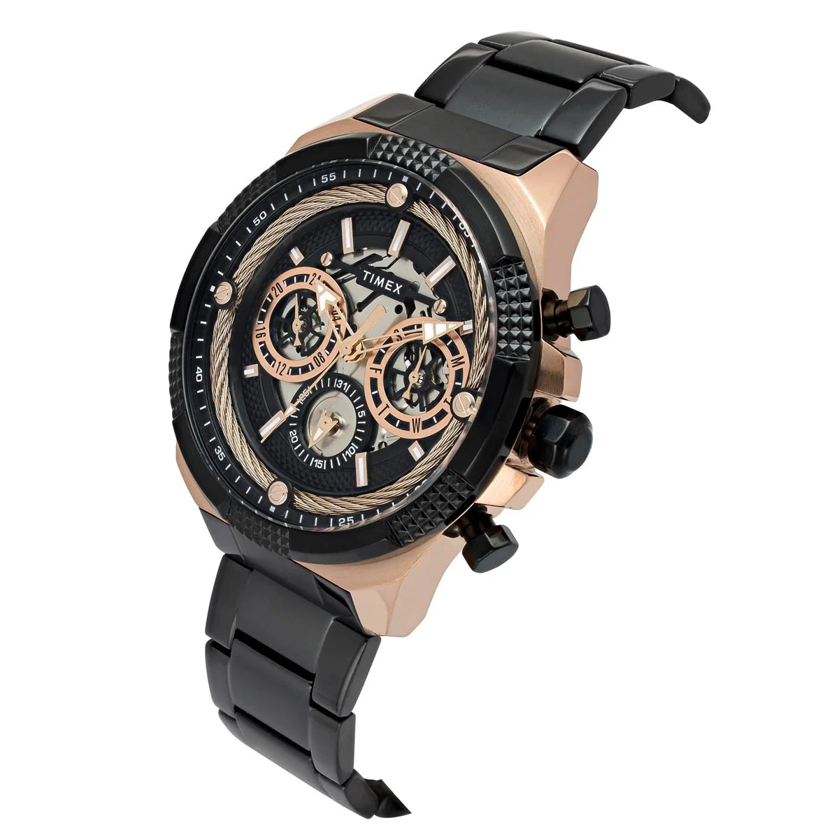 TIMEX Round Black Dial Analog Men's Watch - TWEG27702