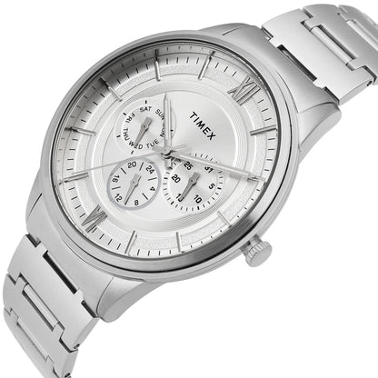 TIMEX Round Silver Dial Analog Men's Watch - TWEG28000