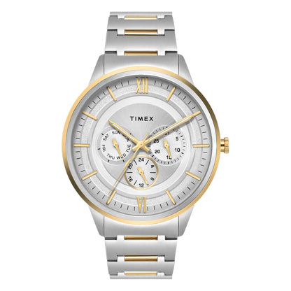 TIMEX Round Silver Dial Analog Men's Watch - TWEG28001