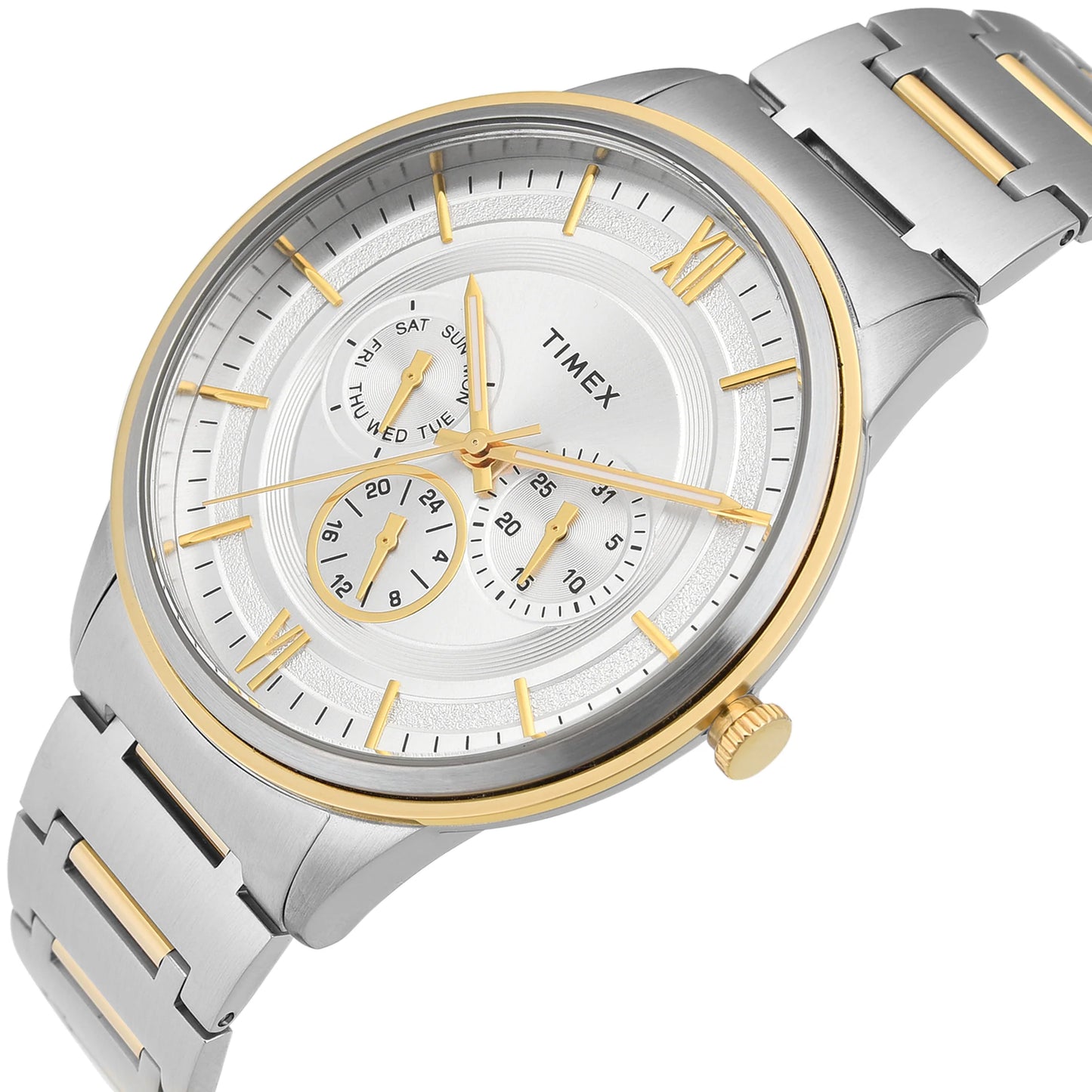 TIMEX Round Silver Dial Analog Men's Watch - TWEG28001