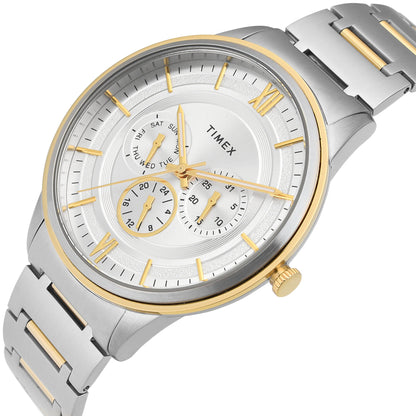 TIMEX Round Silver Dial Analog Men's Watch - TWEG28001