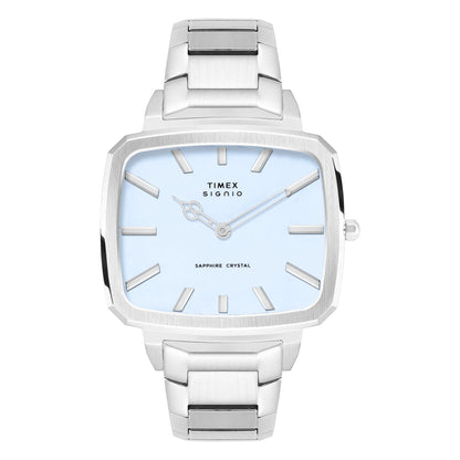 Timex Signio Square 41mm Blue Dial Analog Men Watch - TWEG34101