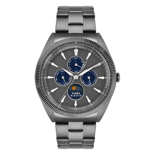 Timex Signio Round 43mm Gunmetal Dial Analog Men Watch - TWEG34400