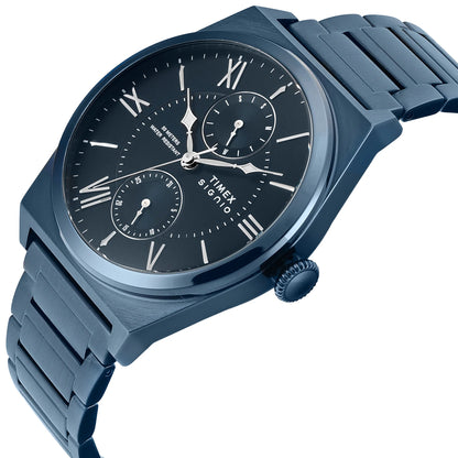 Timex Signio Round 42mm Blue Dial Analog Men Watch - TWEG34501