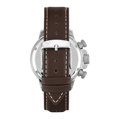 Timex Vector Round 46mm Silver Dial Analog Men Watch - TWEG35100