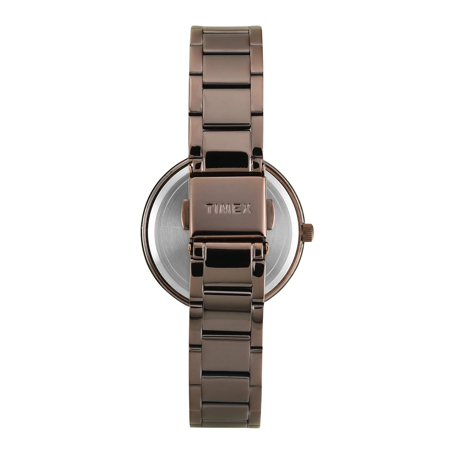 TIMEX Brown Round Dial Analog Women's Watch - TWEL18722