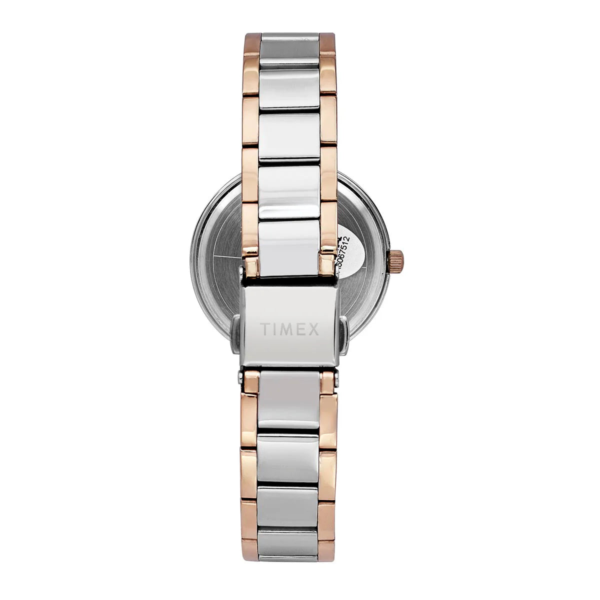 TIMEX Silver Round Dial Analog Women's Watch - TWEL18723