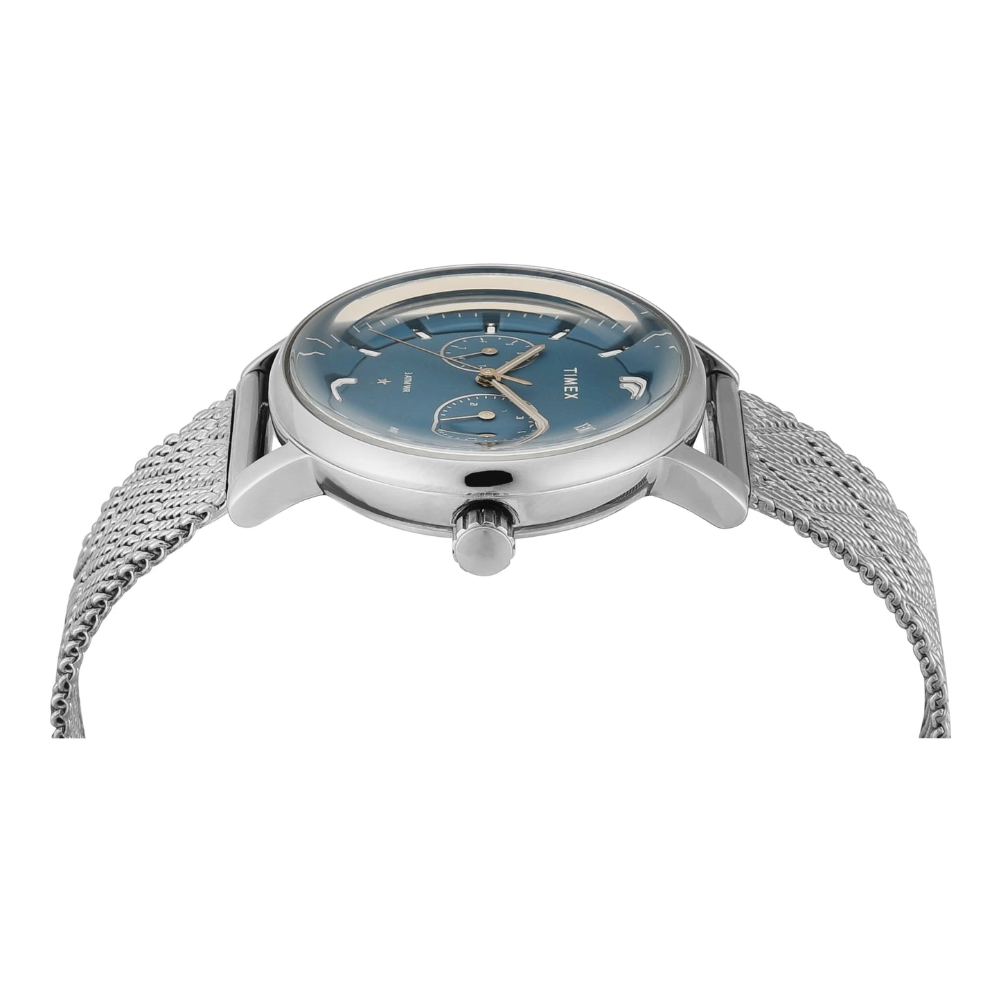 TIMEX Women Blue Round Dial Analog Watch - TWEL20301