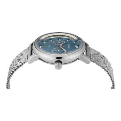 TIMEX Women Blue Round Dial Analog Watch - TWEL20301