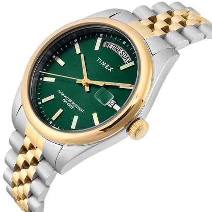 TIMEX TREND Green Round Dial Analog Women's Watch - TWEL21400