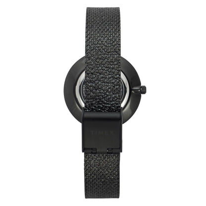 TIMEX Women Black Round Dial Analog Watch - TWEL21503