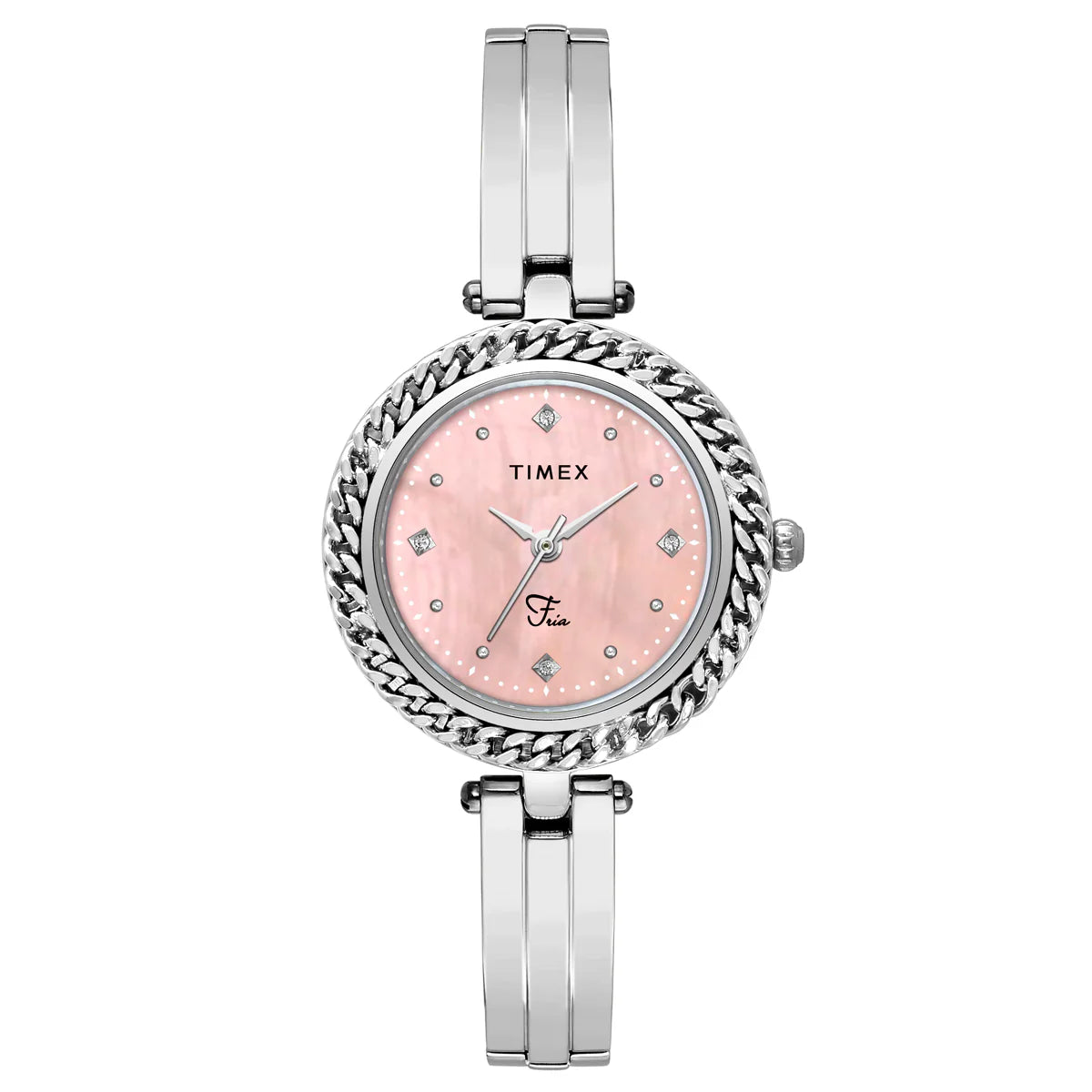 TIMEX Fria Pink Round Dial Analog Women's Watch - TWEL24100