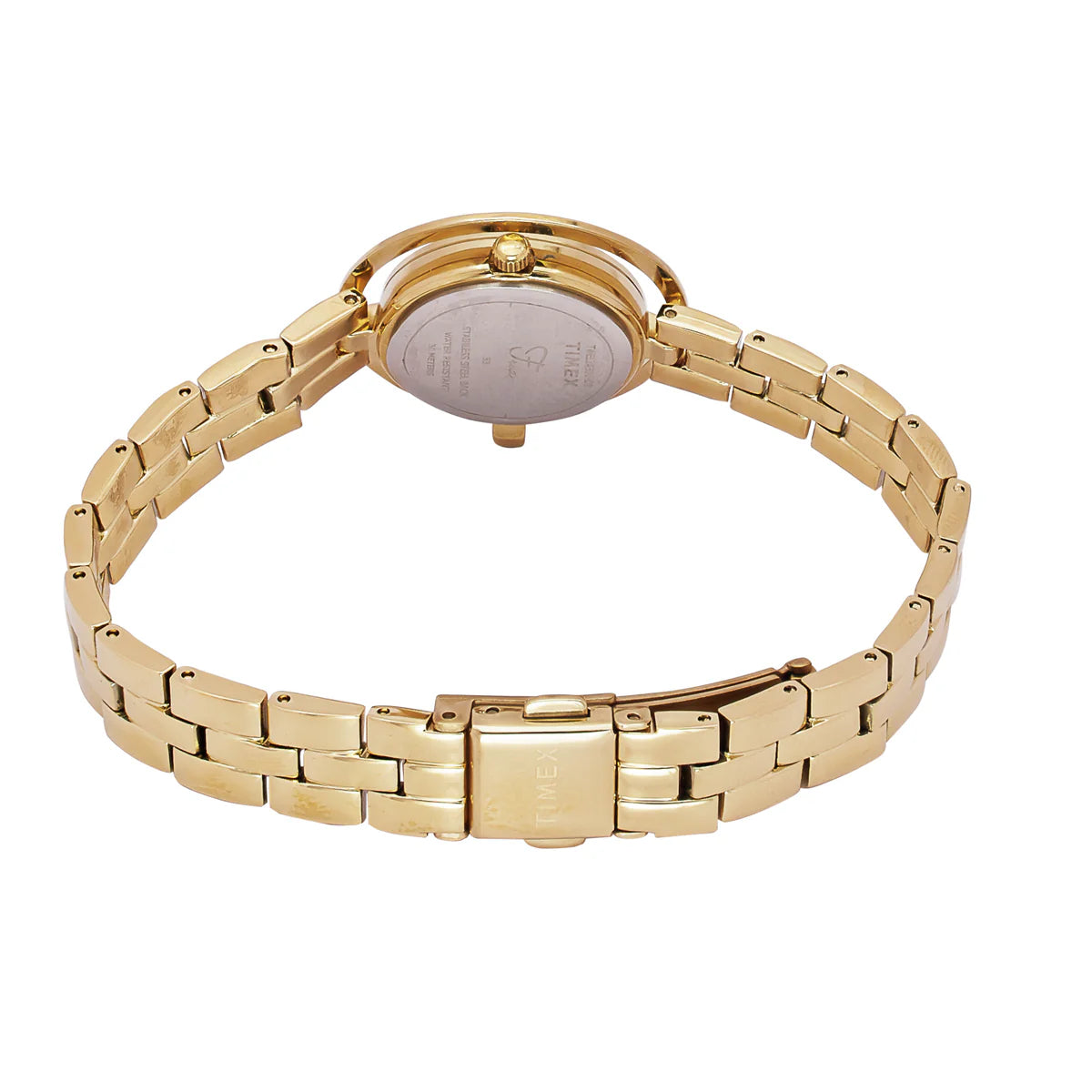 TIMEX Fria White Round Dial Analog Women's Watch - TWEL24301