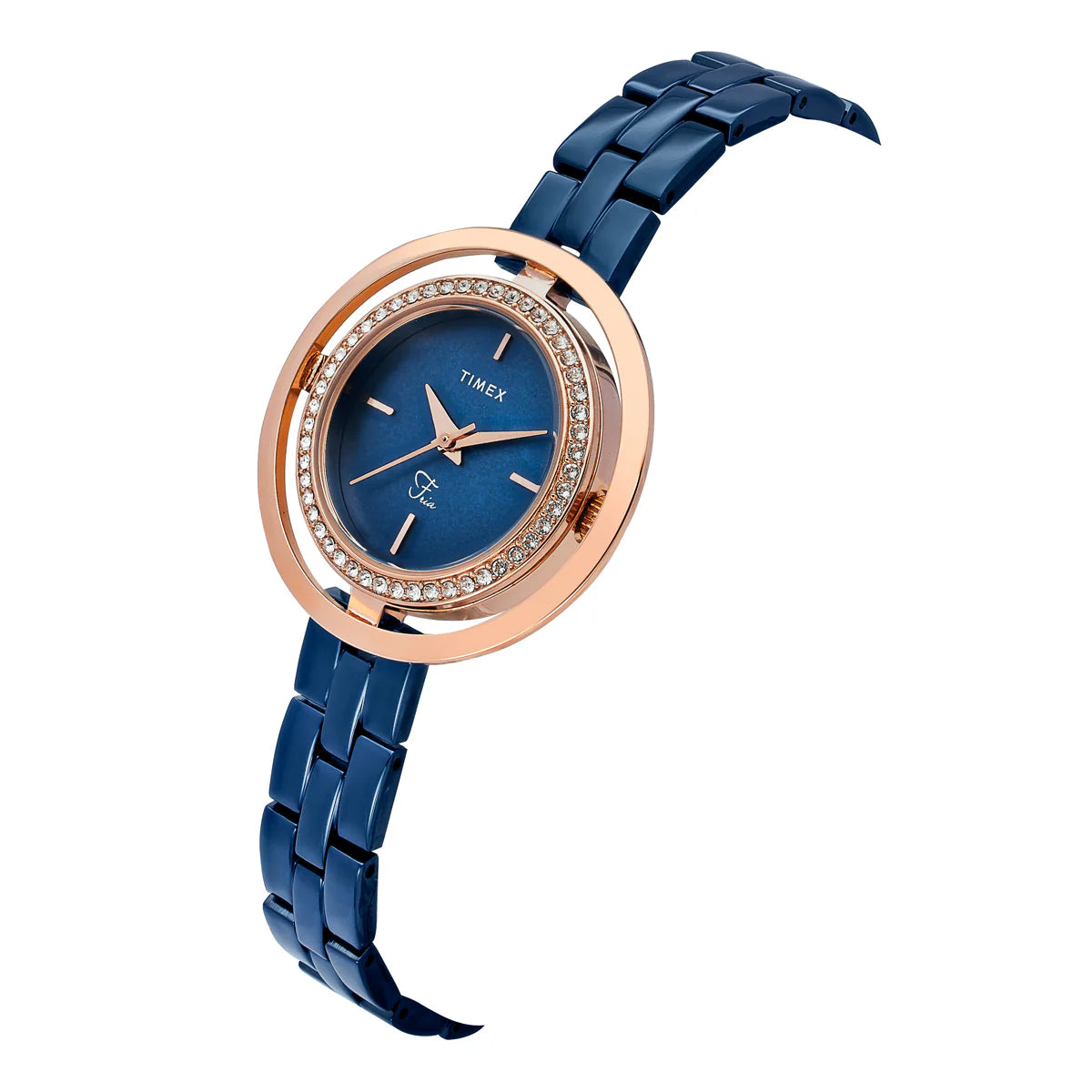 TIMEX Fria Blue Round Dial Analog Women's Watch - TWEL24302