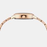 Timex Trendline Women Quartz Burgundy Dial Analog Stainless Steel Watch TWEL27300
