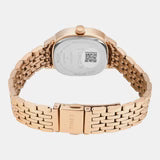 Timex Trendline Women Quartz Burgundy Dial Analog Stainless Steel Watch TWEL27300