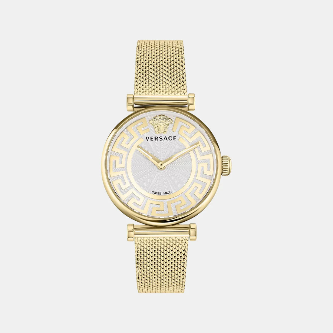 Versace Ladies Watch Lady 35mm White Milanese Bracelet VE1CA0623