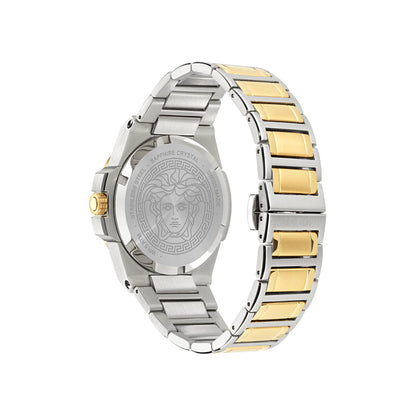 Versace Green Round Dial Quartz Analog Women Watch - VE7B00323