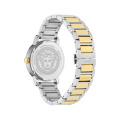 Versace V Helix Green Round Dial Quartz Analog Men Watch VE9G00324