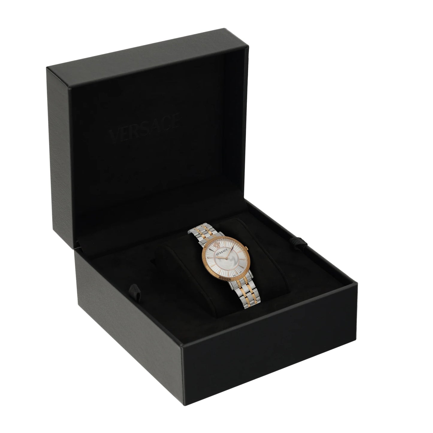 Versace V Silver Round Dial Quartz Analog Women Watch VEJL01024