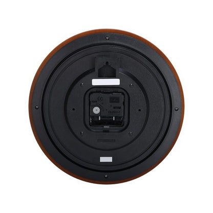 Casio WCL13 IQ-126-5DF Wall Clock ÃƒÆ’Ã‚Â¢Ã¢â€šÂ¬Ã…Â¡Ã‚Â¬Ã¢â‚¬Å¡Ã‚Â¬Ãƒâ€¦Ã¢â‚¬Å“ Dark Brown Wood