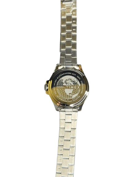 Q TIMEX CONTINENTAL CHRONOGRAPH 40MM  STAINLESS STEEL BRACELET WATCH TW2Y55900UJ
