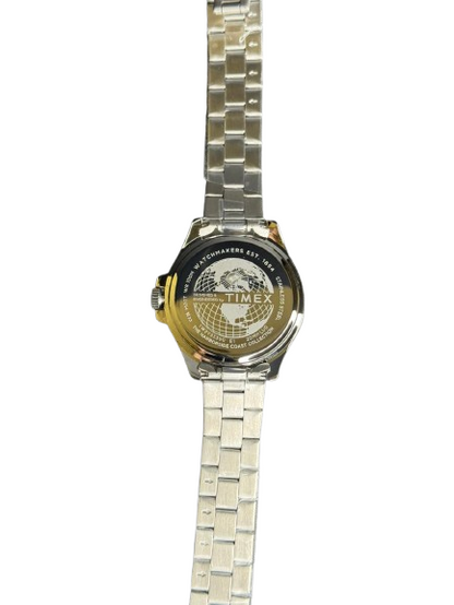 Q TIMEX CONTINENTAL CHRONOGRAPH 40MM  STAINLESS STEEL BRACELET WATCH TW2Y55900UJ