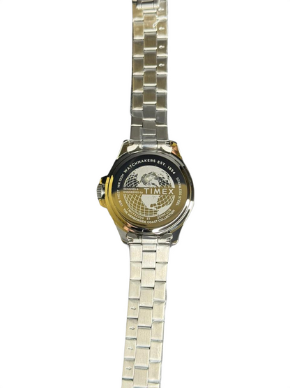 TIMEX HARBORSIDE COAST MULTIFUNCTION 43MM  STAINLESS STEEL BRACELET WATCH TW2Y33300UJ