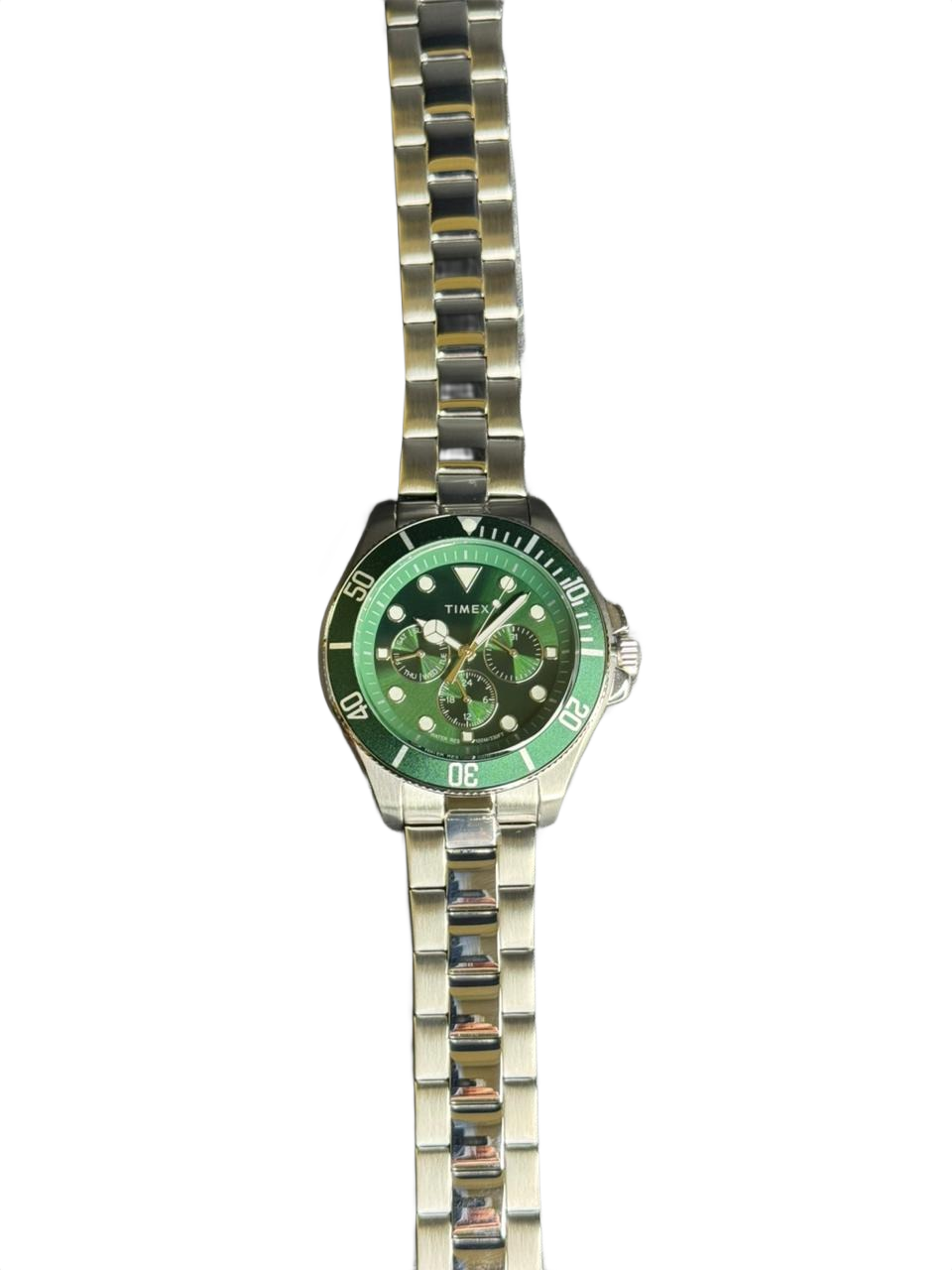 TIMEX HARBORSIDE COAST MULTIFUNCTION 43MM  STAINLESS STEEL BRACELET WATCH TW2Y33200UJ