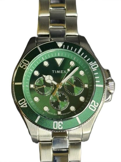 TIMEX HARBORSIDE COAST MULTIFUNCTION 43MM  STAINLESS STEEL BRACELET WATCH TW2Y33200UJ