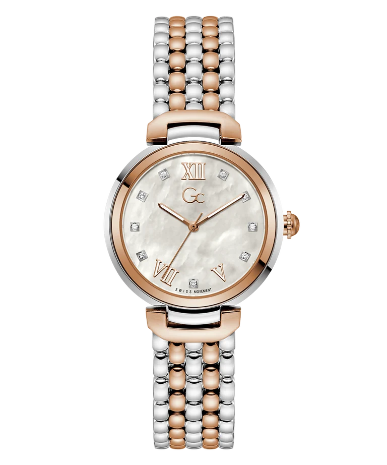 White Round Dial Analog Women's Watch - Z64001L1