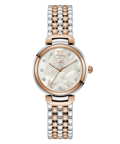 White Round Dial Analog Women's Watch - Z64001L1