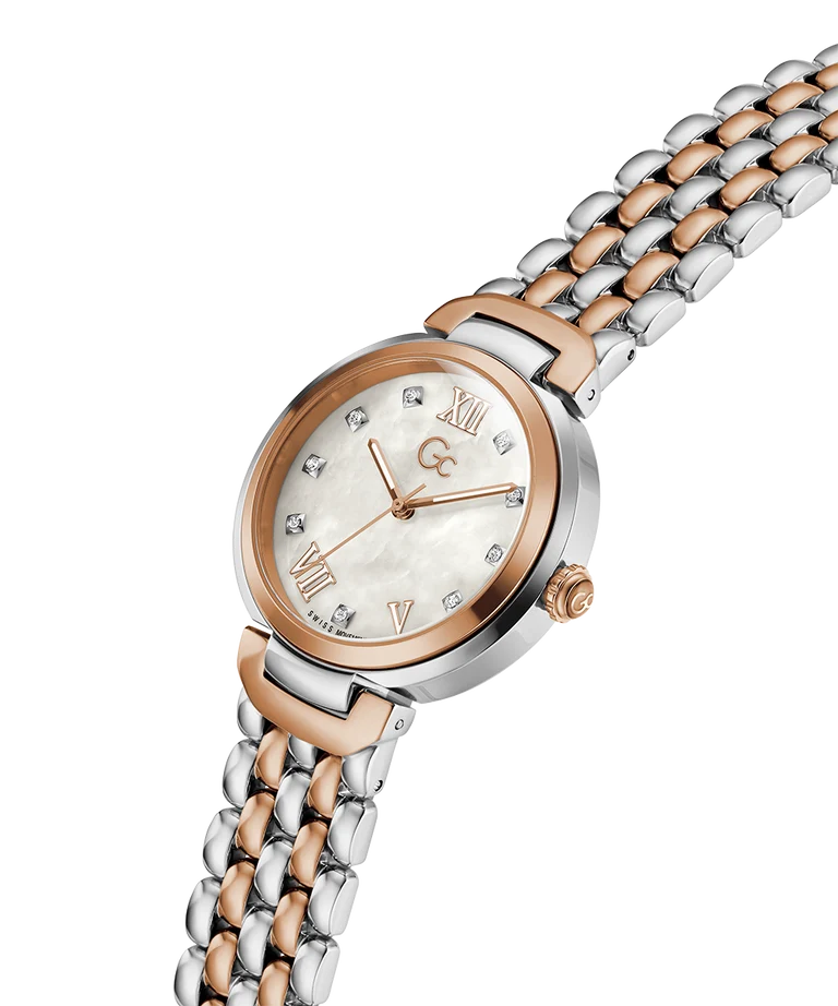 White Round Dial Analog Women's Watch - Z64001L1