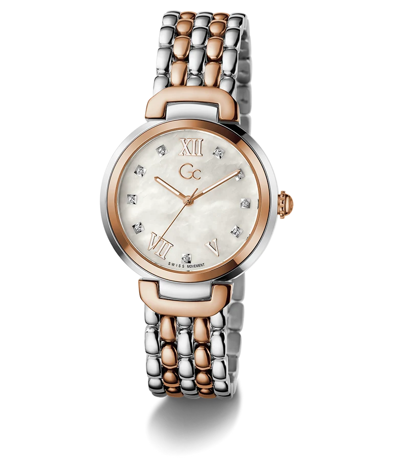 White Round Dial Analog Women's Watch - Z64001L1