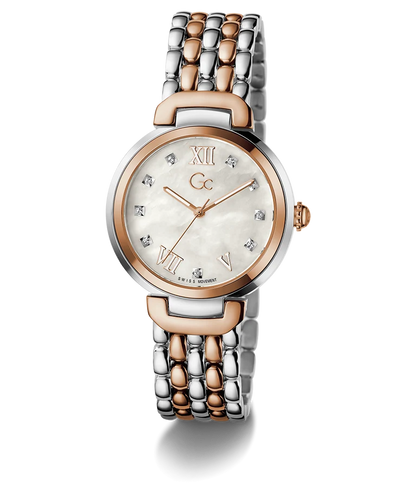 White Round Dial Analog Women's Watch - Z64001L1