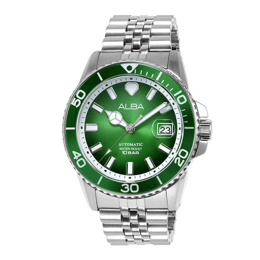 ALBA AU4053X1 Forest Green Dial Automatic Watch